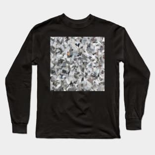 Metal Rain Abstract Painting Long Sleeve T-Shirt